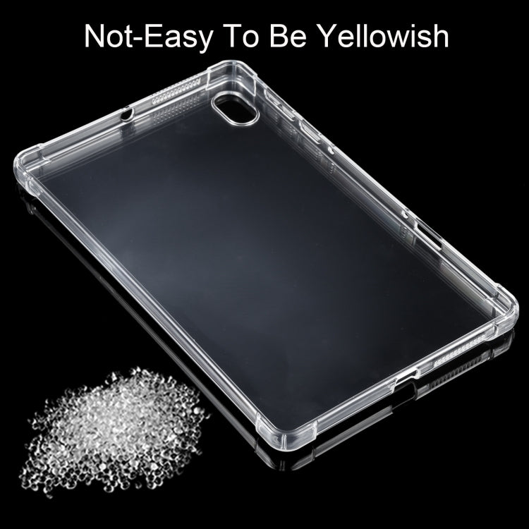 Custodia per tablet in TPU trasparente antiurto a quattro angoli da 0,75 mm, For Lenovo Legion Y700, For OPPO Pad