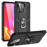 Custodia per telefono antiurto in TPU + PC con supporto girevole a 360 gradi, For Xiaomi Poco F3, For Xiaomi Redmi 10C, For Xiaomi Redmi Note 11 Pro