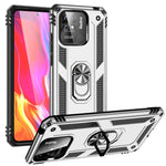 Custodia per telefono antiurto in TPU + PC con supporto girevole a 360 gradi, For Xiaomi Poco F3, For Xiaomi Redmi 10C, For Xiaomi Redmi Note 11 Pro