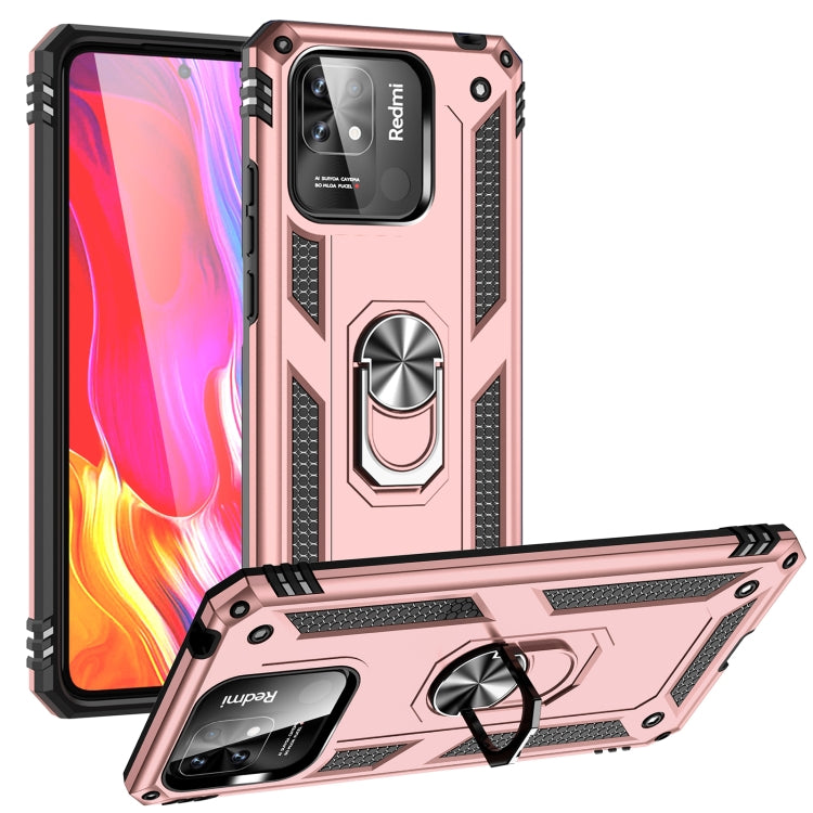 Custodia per telefono antiurto in TPU + PC con supporto girevole a 360 gradi, For Xiaomi Poco F3, For Xiaomi Redmi 10C, For Xiaomi Redmi Note 11 Pro