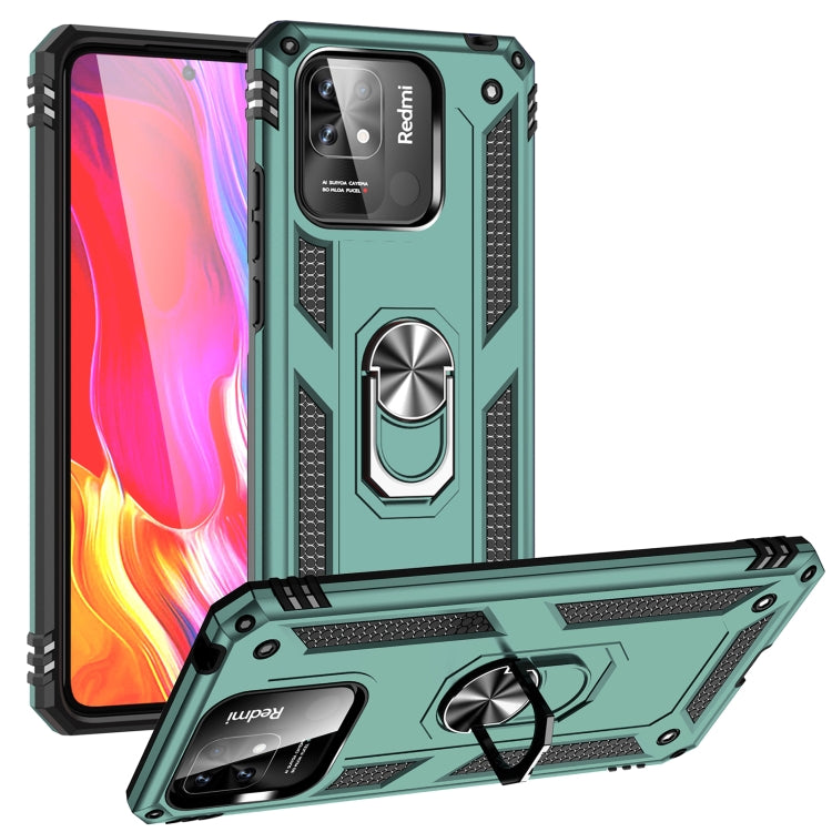 Custodia per telefono antiurto in TPU + PC con supporto girevole a 360 gradi, For Xiaomi Poco F3, For Xiaomi Redmi 10C, For Xiaomi Redmi Note 11 Pro