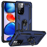 Custodia per telefono antiurto in TPU + PC con supporto girevole a 360 gradi, For Xiaomi Poco F3, For Xiaomi Redmi 10C, For Xiaomi Redmi Note 11 Pro