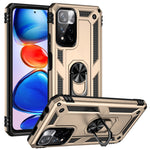 Custodia per telefono antiurto in TPU + PC con supporto girevole a 360 gradi, For Xiaomi Poco F3, For Xiaomi Redmi 10C, For Xiaomi Redmi Note 11 Pro