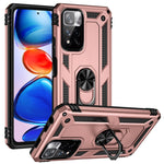 Custodia per telefono antiurto in TPU + PC con supporto girevole a 360 gradi, For Xiaomi Poco F3, For Xiaomi Redmi 10C, For Xiaomi Redmi Note 11 Pro