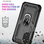 Custodia per telefono antiurto in TPU + PC con supporto girevole a 360 gradi, For Xiaomi Redmi Note 11S