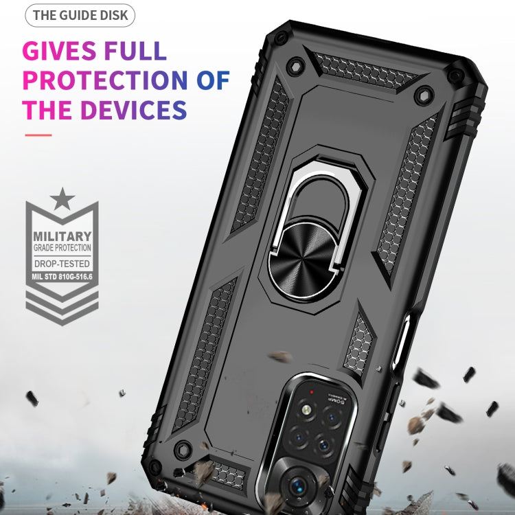 Custodia per telefono antiurto in TPU + PC con supporto girevole a 360 gradi, For Xiaomi Redmi Note 11S