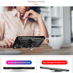 Custodia per telefono antiurto in TPU + PC con supporto girevole a 360 gradi, For Xiaomi Redmi Note 11S