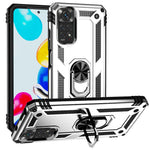 Custodia per telefono antiurto in TPU + PC con supporto girevole a 360 gradi, For Xiaomi Redmi Note 11S
