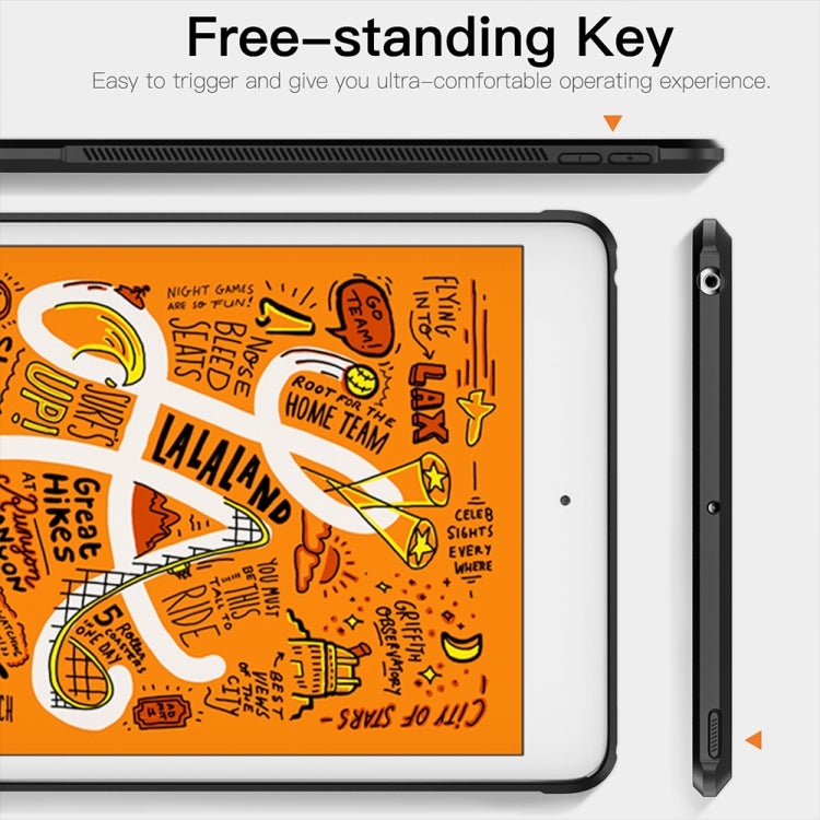 Custodia trasparente in PC TPU per iPad mini 2019