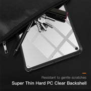Custodia per tablet antiurto trasparente in PC + TPU, For iPad mini 2019, For iPad 10.2 inch 2021 / 2019