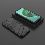 Punk Armor 2 in 1 PC + custodia per telefono antiurto in TPU con supporto invisibile, For Xiaomi Redmi Note 11E 5G China