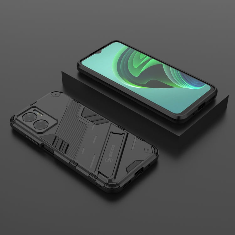 Punk Armor 2 in 1 PC + custodia per telefono antiurto in TPU con supporto invisibile, For Xiaomi Redmi Note 11E 5G China