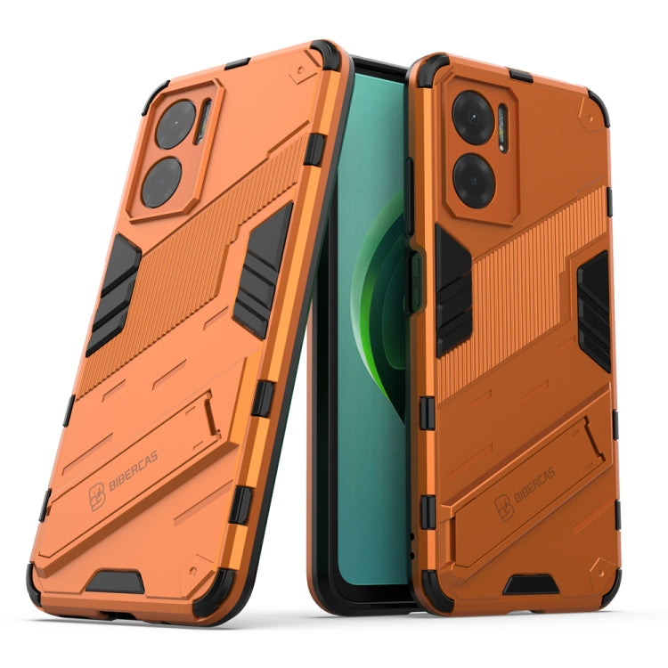Punk Armor 2 in 1 PC + custodia per telefono antiurto in TPU con supporto invisibile, For Xiaomi Redmi Note 11E 5G China