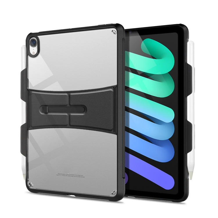 Custodia per tablet con slot per penna trasparente per PC + TPU, For iPad mini 2024 / mini 6, For iPad Pro 11 inch 2021
