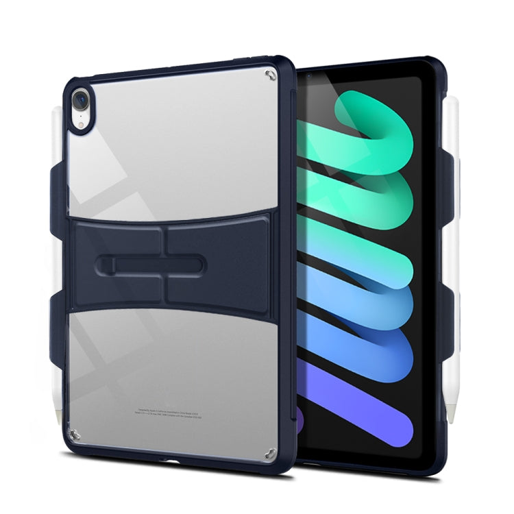 Custodia TPU trasparente con slot penna per iPad mini 2024 e iPad