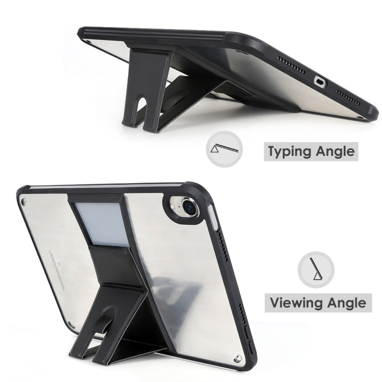 Custodia TPU trasparente con slot penna per iPad mini 2024 e iPad