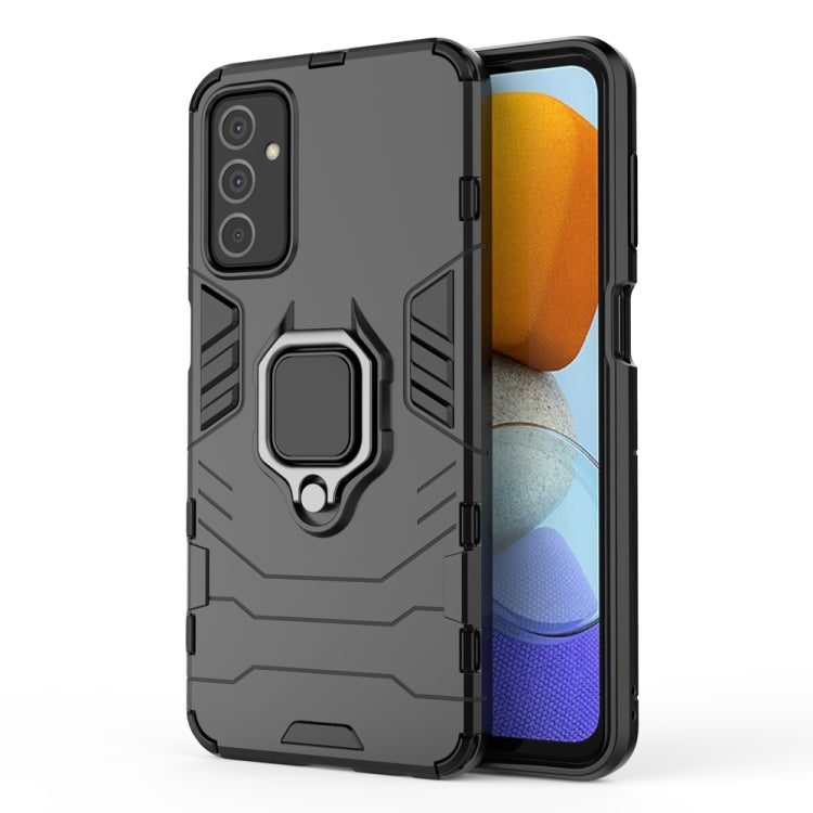 Custodia protettiva antiurto per PC + TPU con supporto per anello magnetico, For Samsung Galaxy M23 / F23
