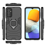 Custodia protettiva antiurto per PC + TPU con supporto per anello magnetico, For Samsung Galaxy M23 / F23