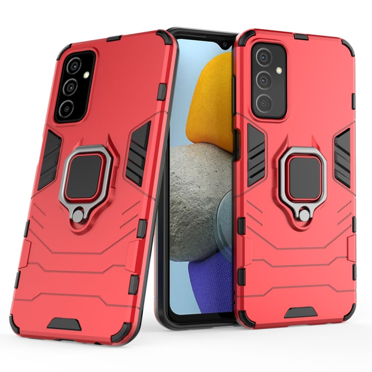 Custodia protettiva antiurto per PC + TPU con supporto per anello magnetico, For Samsung Galaxy M23 / F23