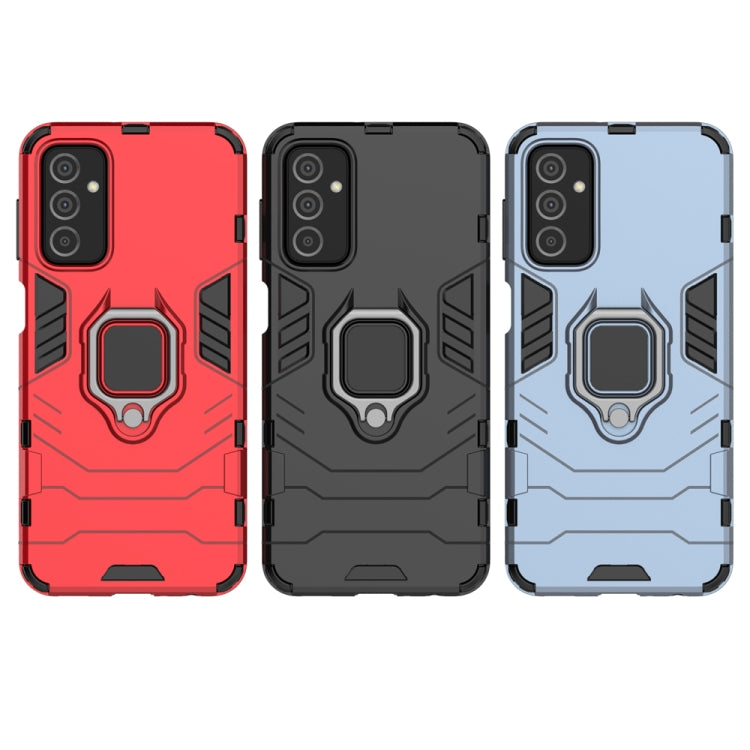 Custodia protettiva antiurto per PC + TPU con supporto per anello magnetico, For Samsung Galaxy M23 / F23