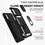 Custodia per telefono con supporto per camshield scorrevole, For Samsung Galaxy A02, For Samsung Galaxy A02s / A03s 166mm, For Samsung Galaxy A12, For Samsung Galaxy A13 5G