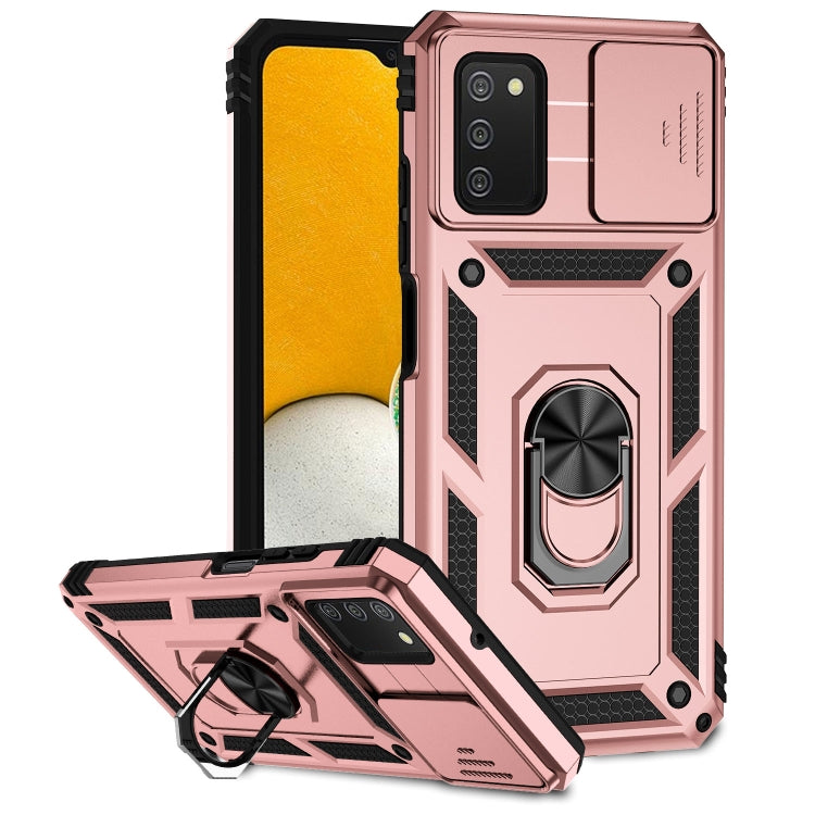Custodia per telefono con supporto per camshield scorrevole, For Samsung Galaxy A02, For Samsung Galaxy A02s / A03s 166mm, For Samsung Galaxy A12, For Samsung Galaxy A13 5G