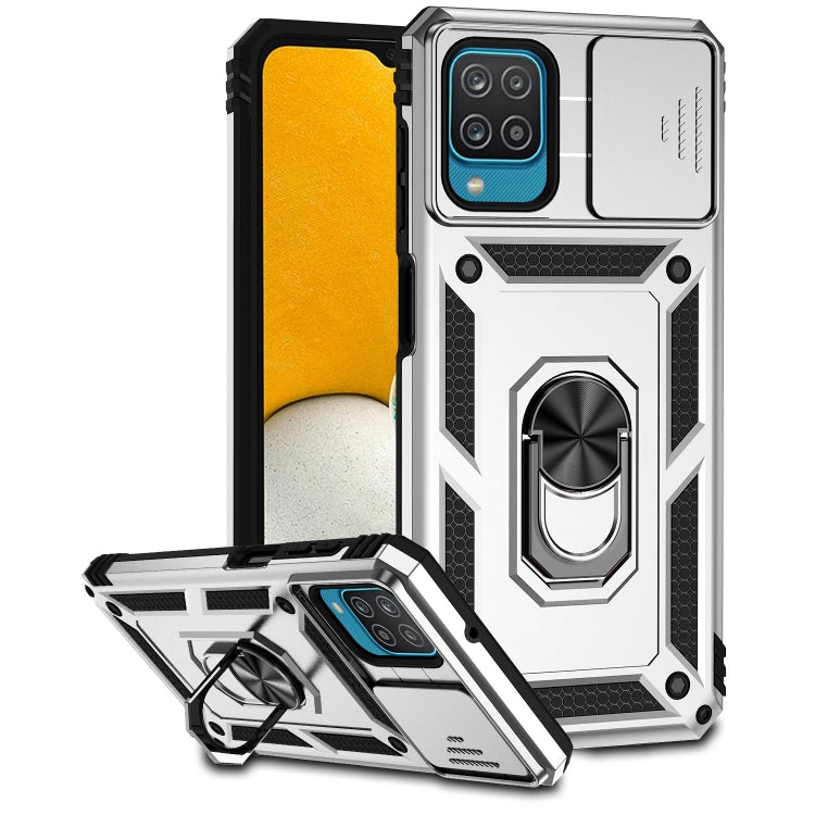 Custodia per telefono con supporto per camshield scorrevole, For Samsung Galaxy A02, For Samsung Galaxy A02s / A03s 166mm, For Samsung Galaxy A12, For Samsung Galaxy A13 5G