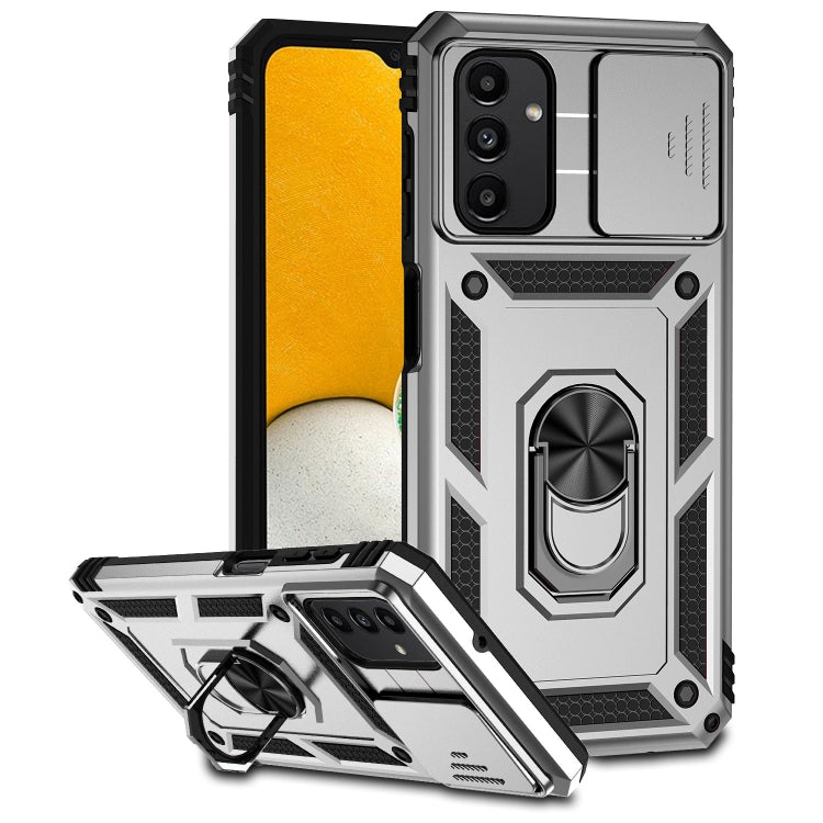 Custodia per telefono con supporto per camshield scorrevole, For Samsung Galaxy A02, For Samsung Galaxy A02s / A03s 166mm, For Samsung Galaxy A12, For Samsung Galaxy A13 5G