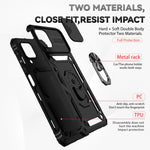 Custodia per telefono con supporto per camshield scorrevole, For Samsung Galaxy A22 4G, For Samsung Galaxy A22 5G, For Samsung Galaxy A23