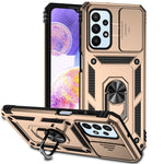 Custodia per telefono con supporto per camshield scorrevole, For Samsung Galaxy A22 4G, For Samsung Galaxy A22 5G, For Samsung Galaxy A23