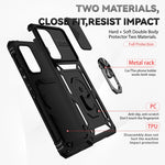 Custodia per telefono con supporto per camshield scorrevole, For Samsung Galaxy A53 5G, For Samsung Galaxy A72 5G / 4G, For Samsung Galaxy A73 5G