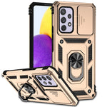 Custodia per telefono con supporto per camshield scorrevole, For Samsung Galaxy A53 5G, For Samsung Galaxy A72 5G / 4G, For Samsung Galaxy A73 5G