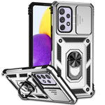 Custodia per telefono con supporto per camshield scorrevole, For Samsung Galaxy A53 5G, For Samsung Galaxy A72 5G / 4G, For Samsung Galaxy A73 5G