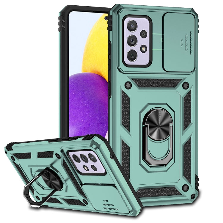 Custodia per telefono con supporto per camshield scorrevole, For Samsung Galaxy A53 5G, For Samsung Galaxy A72 5G / 4G, For Samsung Galaxy A73 5G