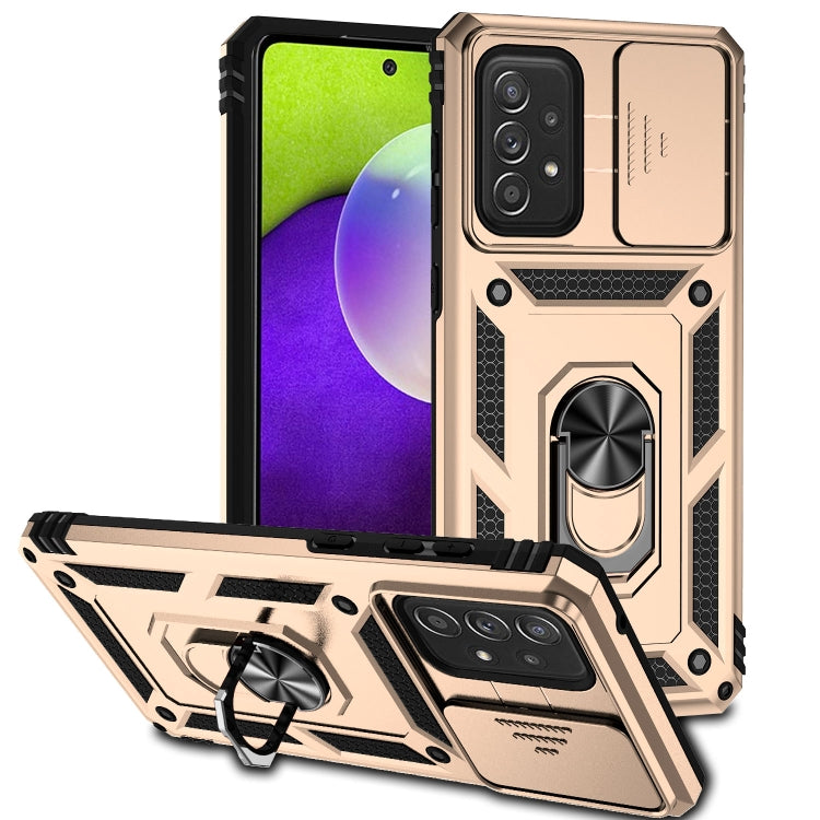 Custodia per telefono con supporto per camshield scorrevole, For Samsung Galaxy A53 5G, For Samsung Galaxy A72 5G / 4G, For Samsung Galaxy A73 5G