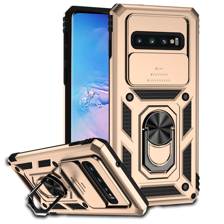 Custodia per telefono con supporto per camshield scorrevole, For Samsung Galaxy J7 Prime, For Samsung Galaxy S10, For Samsung Galaxy S10+