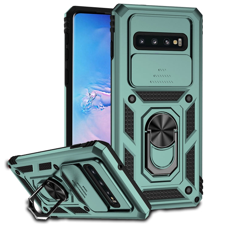Custodia per telefono con supporto per camshield scorrevole, For Samsung Galaxy J7 Prime, For Samsung Galaxy S10, For Samsung Galaxy S10+