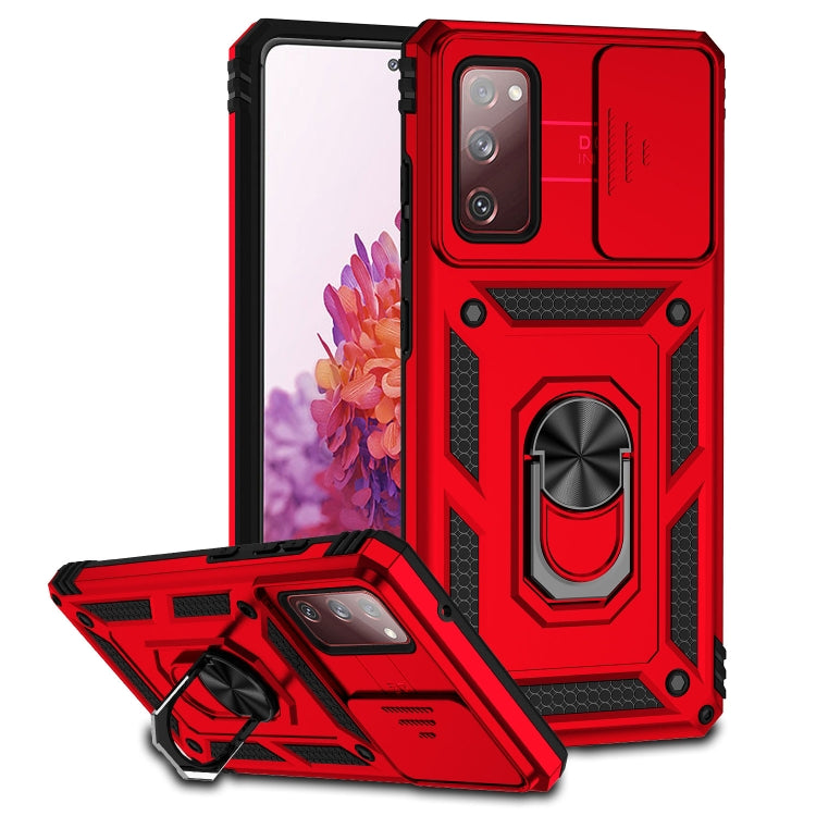 Custodia per telefono con supporto per camshield scorrevole, For Samsung Galaxy S20 FE, For Samsung Galaxy S21 5G, For Samsung Galaxy S21 FE 5G