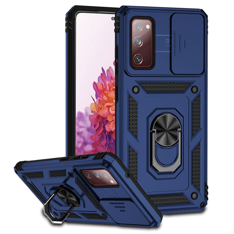 Custodia per telefono con supporto per camshield scorrevole, For Samsung Galaxy S20 FE, For Samsung Galaxy S21 5G, For Samsung Galaxy S21 FE 5G