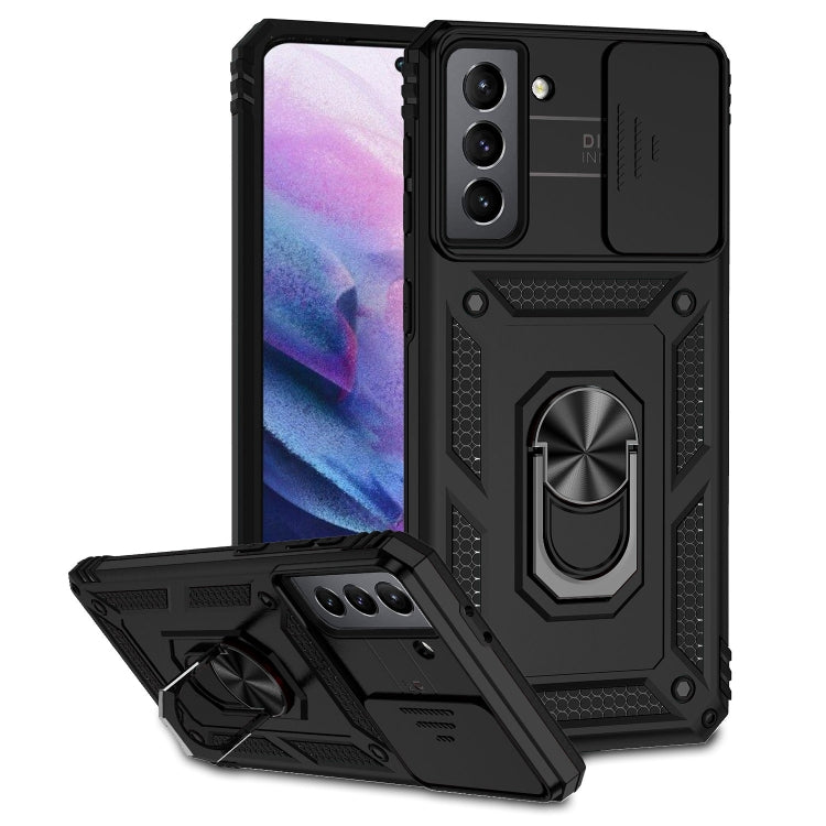 Custodia per telefono con supporto per camshield scorrevole, For Samsung Galaxy S20 FE, For Samsung Galaxy S21 5G, For Samsung Galaxy S21 FE 5G