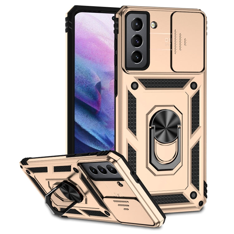 Custodia per telefono con supporto per camshield scorrevole, For Samsung Galaxy S20 FE, For Samsung Galaxy S21 5G, For Samsung Galaxy S21 FE 5G