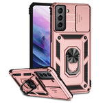 Custodia per telefono con supporto per camshield scorrevole, For Samsung Galaxy S20 FE, For Samsung Galaxy S21 5G, For Samsung Galaxy S21 FE 5G