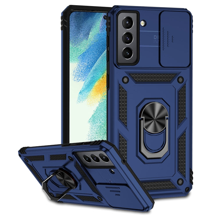 Custodia per telefono con supporto per camshield scorrevole, For Samsung Galaxy S20 FE, For Samsung Galaxy S21 5G, For Samsung Galaxy S21 FE 5G