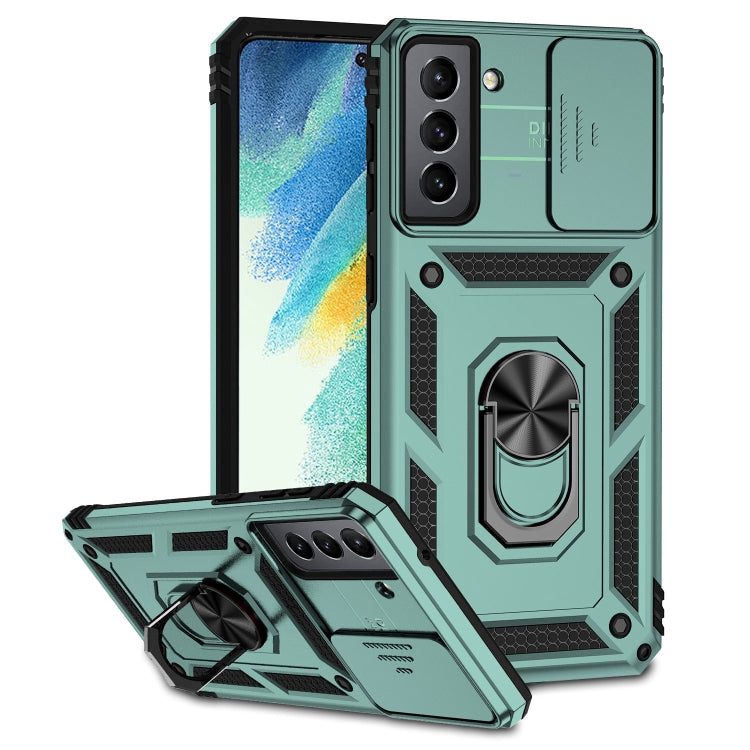 Custodia per telefono con supporto per camshield scorrevole, For Samsung Galaxy S20 FE, For Samsung Galaxy S21 5G, For Samsung Galaxy S21 FE 5G