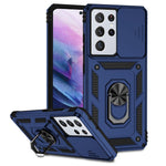 Custodia per telefono con supporto per camshield scorrevole, For Samsung Galaxy S21+ 5G, For Samsung Galaxy S21 Ultra 5G