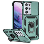 Custodia per telefono con supporto per camshield scorrevole, For Samsung Galaxy S21+ 5G, For Samsung Galaxy S21 Ultra 5G