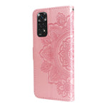 Custodia in pelle Flip orizzontale con motivo a fiori a 7 petali, For Xiaomi Redmi Note 11 4G(Global), For Xiaomi Redmi Note 11 Pro 4G, For OPPO Realme 9i / A36 4G / A76 4G(Global), For OPPO Realme 9 Pro+