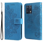 Custodia in pelle Flip orizzontale con motivo a fiori a 7 petali, For Xiaomi Redmi Note 11 4G(Global), For Xiaomi Redmi Note 11 Pro 4G, For OPPO Realme 9i / A36 4G / A76 4G(Global), For OPPO Realme 9 Pro+