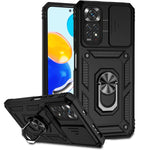 Custodia per telefono con supporto per camshield scorrevole, For Xiaomi Redmi Note 11 Global, For Xiaomi Redmi Note 11 Pro Global
