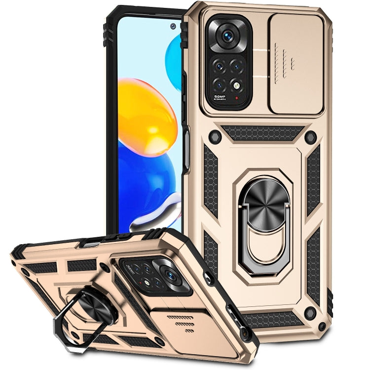 Custodia per telefono con supporto per camshield scorrevole, For Xiaomi Redmi Note 11 Global, For Xiaomi Redmi Note 11 Pro Global